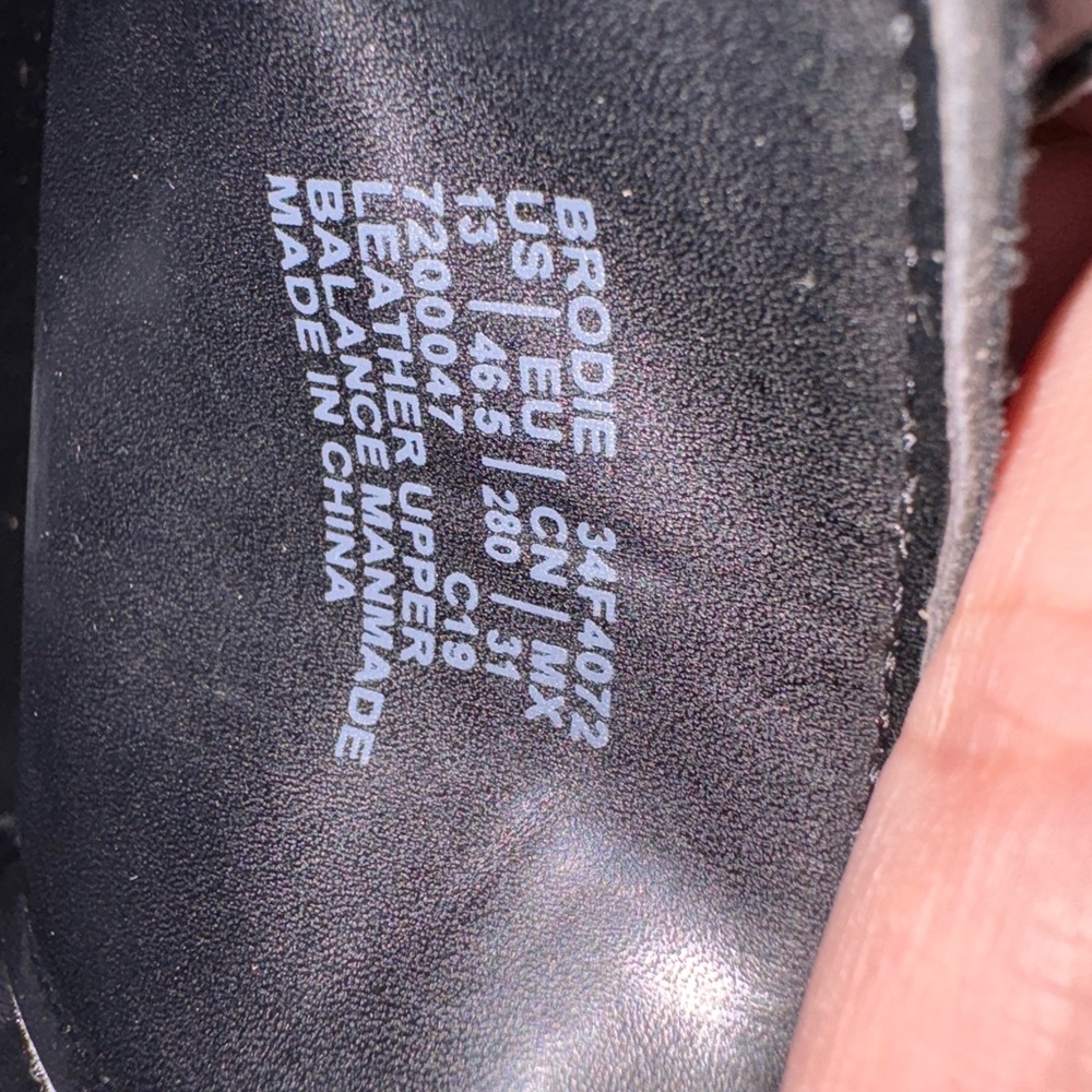 Calvin Klein Black Leather Oxford Shoes - Men’s - Picture 2 of 2